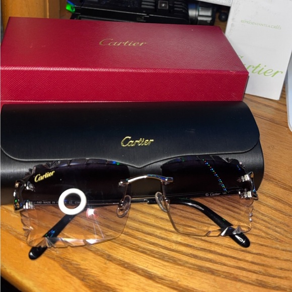 Cartier Other - Silver Big C Cartier Rimless Sunglasses #cartier #sunglasses #luxury